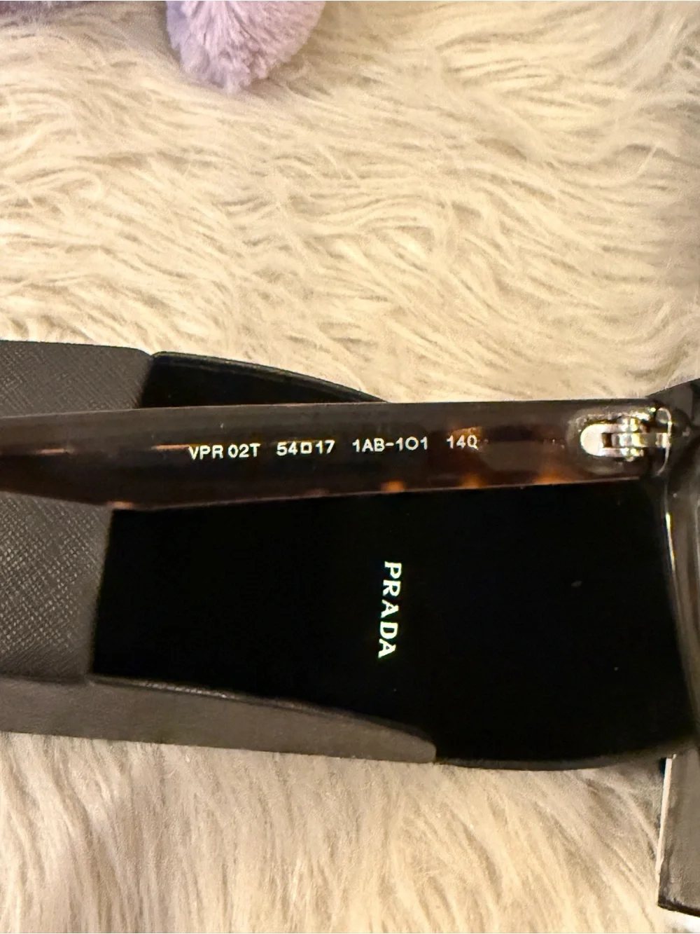 Prada Women's Black Cat-eye Glasses NWT